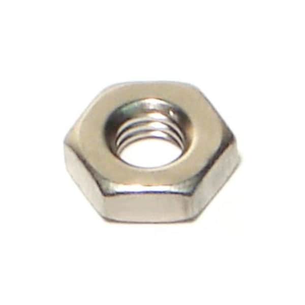 Midwest Fastener Hex Nut, #10-32, 18-8 Stainless Steel, Not Graded, 25 PK 34532 - main